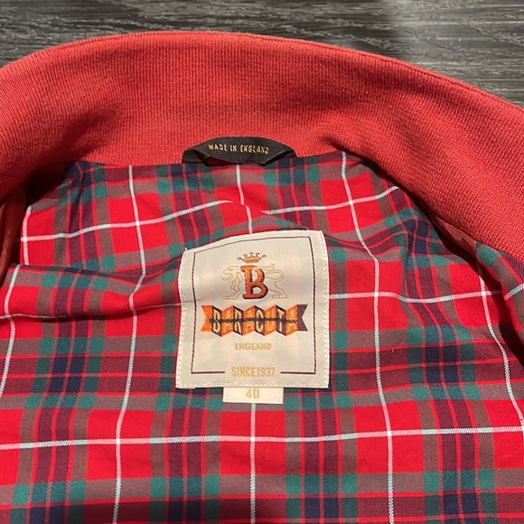 BARACUTA G9 SIZE 40 HARRINGTON JACKET - Picture 5 of 11